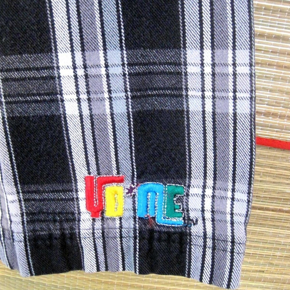 Yo Me cotton shorts plaid 30" - Picture 3 of 8